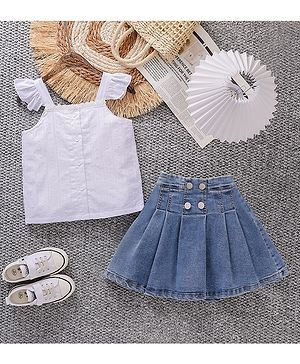 Mark & Mia Cotton Frill Sleeves...