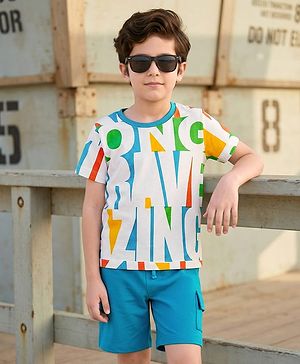 OLLINGTON ST. Cotton Knit Half...