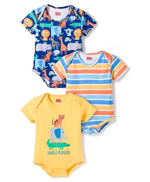 Babyhug 100% Cotton Knit Half...