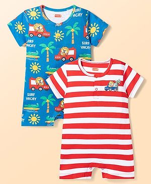 Babyhug 100% Cotton Knit Half...