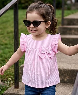 Babyhug Cotton Woven Frill...