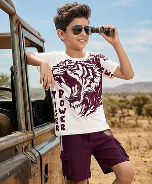 OLLINGTON ST. Cotton Knit Tiger...