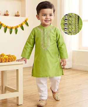 Babyhug Cotton Blend Woven Full...
