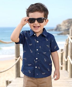 Babyhug Cotton Woven Half...