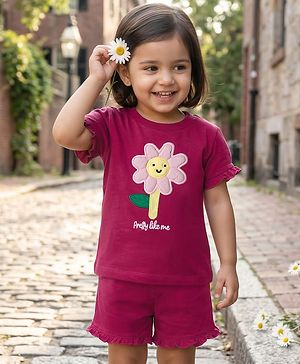 Babyhug Single Jersey Knit Half...