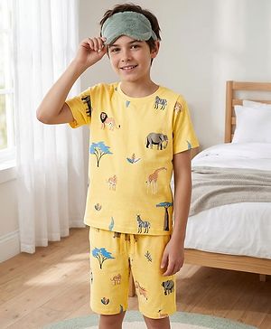 Pine Kids Cotton Knit Half...