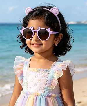 Babyhug Sunglasses with Ear Applique - Purple