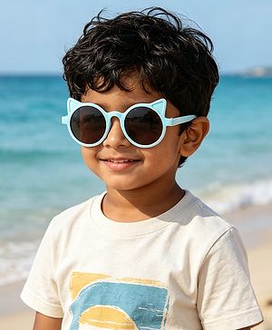 Babyhug Solid Coloured Sunglasses - Blue