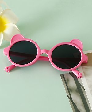 Babyhug Free Size Round Sunglasses - Fuchsia