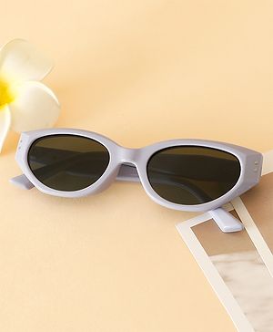 Babyhug TPE Solid Sunglasses For Kids - Grey