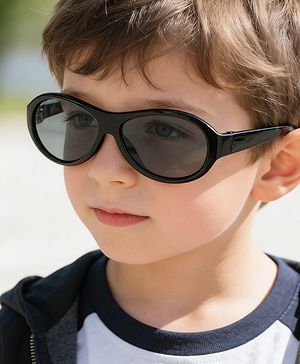 Babyhug Free Size Solid Color Sunglasses - Black