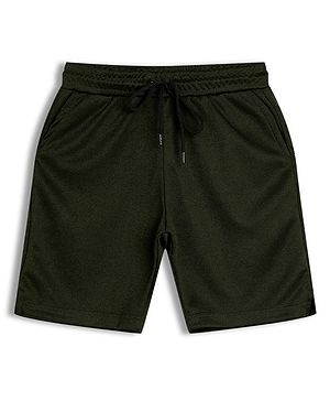 CHILINS Knit Solid Shorts -...
