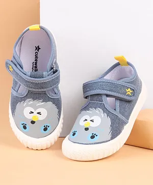 Cute Walk by Babyhug Velcro Closure Printed
                      Casual Shoes - Blue