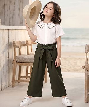 OLLINGTON ST. Cotton Woven Half...