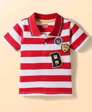Babyhug Cotton Knit Half...