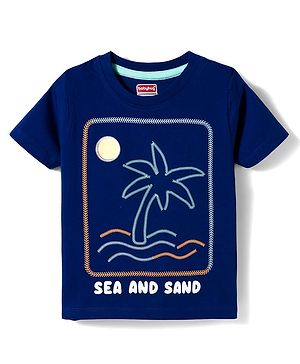 Babyhug Cotton Knit Half...