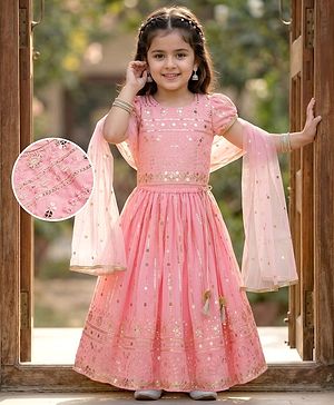 Babyhug Georgette Woven Half...
