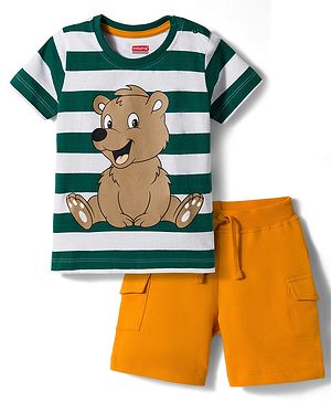 Babyhug Single Jersey Knit Half...
