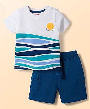 Babyhug Single Jersey Knit Half...