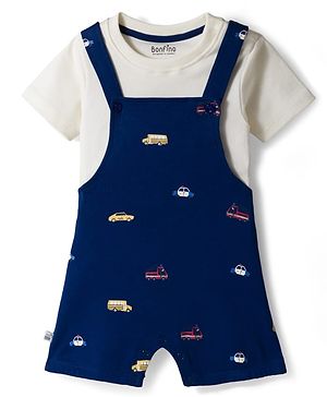 Bonfino 100% Cotton Knit Half...
