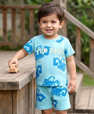 Babyhug Cotton Knit Half ...