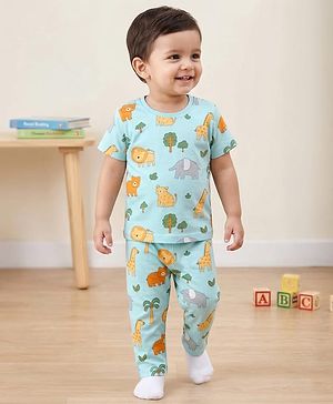 Babyhug Cotton Knit Half ...