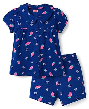 Babyhug Cotton Knit Half...