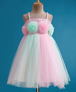 Babyhug Mesh Woven Sleeveless...
