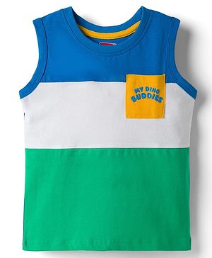 Babyhug Cotton Knit Sleeveless...