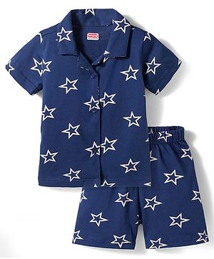 Babyhug Cotton Knit Half...
