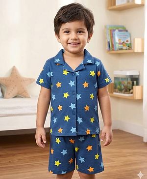 Babyhug Cotton Knit Half...