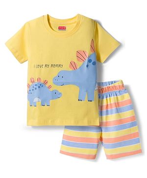 Babyhug Cotton Knit Half...