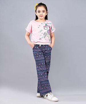 Plum Tree 100% Cotton Knit Half...