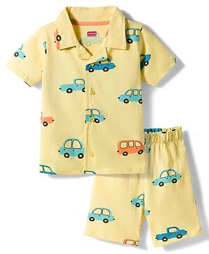 Babyhug Cotton Knit Half...