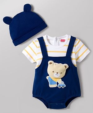 Babyhug 100 % Cotton Knit Half...