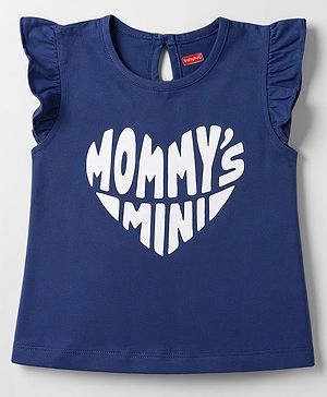 Babyhug Cotton Knit T-Shirt with Graphic Print Multi Color 6-9 Months