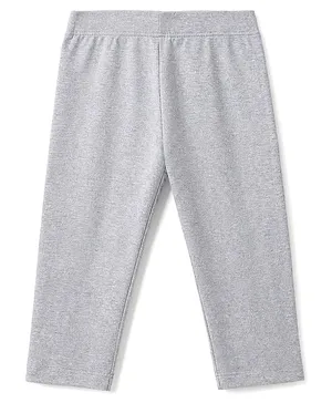 Babyhug
                              Lycra Knit Full Length Solid Leggings -
                              Grey