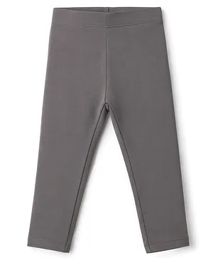 Babyhug
                              Lycra Knit Full Length Solid Leggings -
                              Grey