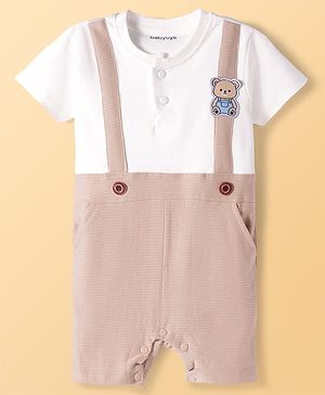 Babyoye 100% Cotton Knit Half...
