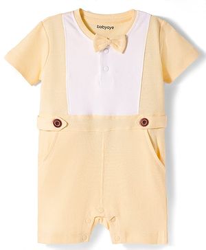 Babyoye 100% Cotton Knit Half...