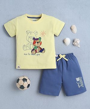 BUMZEE Cotton Knit Half Sleeves...