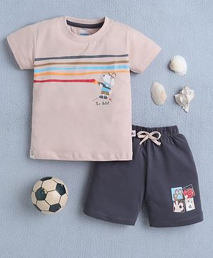 BUMZEE Cotton Knit Half Sleeves...
