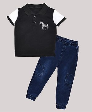 HRIT Cotton Knit Half Sleeves...