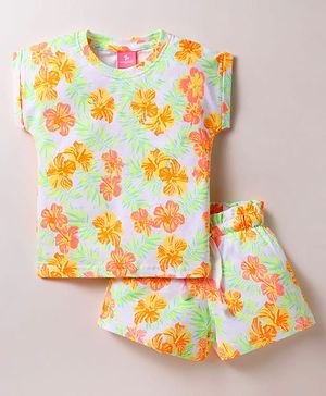 Wingsfield Half Sleeves Floral...