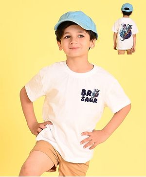 NUSYL Cotton Blend Knit Half ...