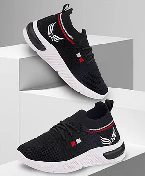 BERSACHE Brand Logo Designed Slip On Shoes -
                      Black