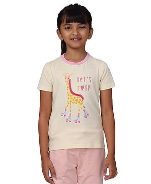 PILOLO Cotton Knit Half Sleeves...