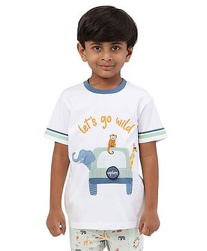 PILOLO Cotton Knit Half Sleeves...