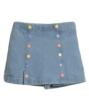 PILOLO Denim Knit Abstract...