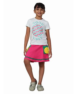 PILOLO Cotton Knit Half Sleeves...